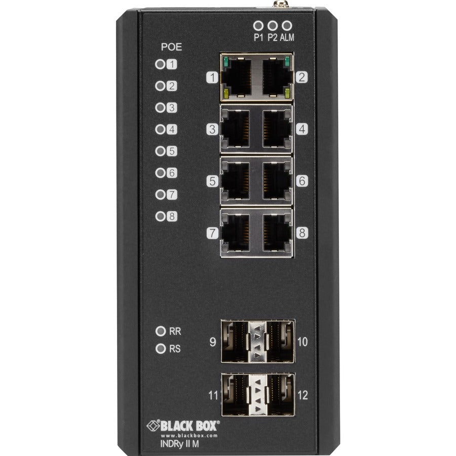 Black Box Hardened Managed Ethernet Switch LIE1014A