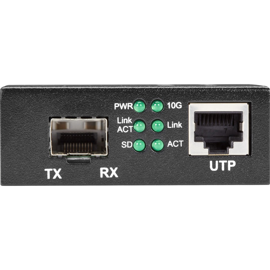 Black Box LGC220A 10-Gigabit Media Converter - 10GBASE-T to SFP+ Fiber | TecISoft
