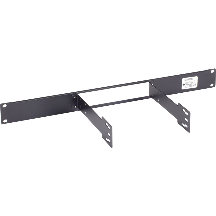 Black Box Mounting Bracket for Network Switch - Black - TAA Compliant DTX1000-RMK1