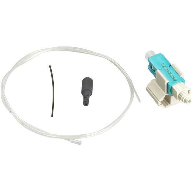 Black Box Pre-Polished Fiber Optic Connector - OM3, Multimode, SC, Aqua, 6-Pack PP-SC-50MM-10G-6PAK