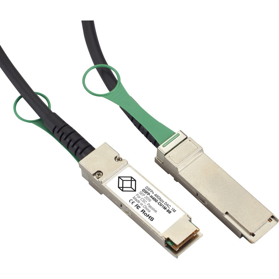 Black Box QSFP+ Network Cable QSFP-H40G-CU50CM-BB