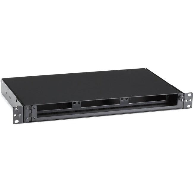 Black Box Rackmount Fiber Shelf, 1U, 3-Adapter Panel JPM407A-R5