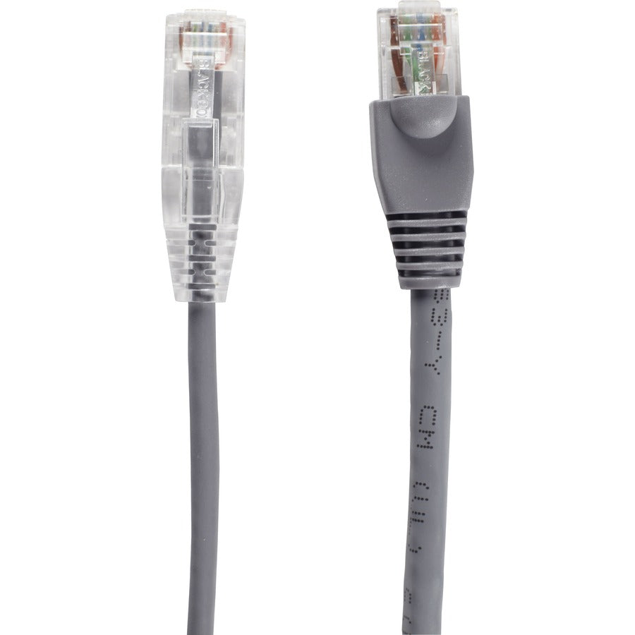Black Box Slim-Net Cat.6a UTP Patch Network Cable C6APC28-GY-01