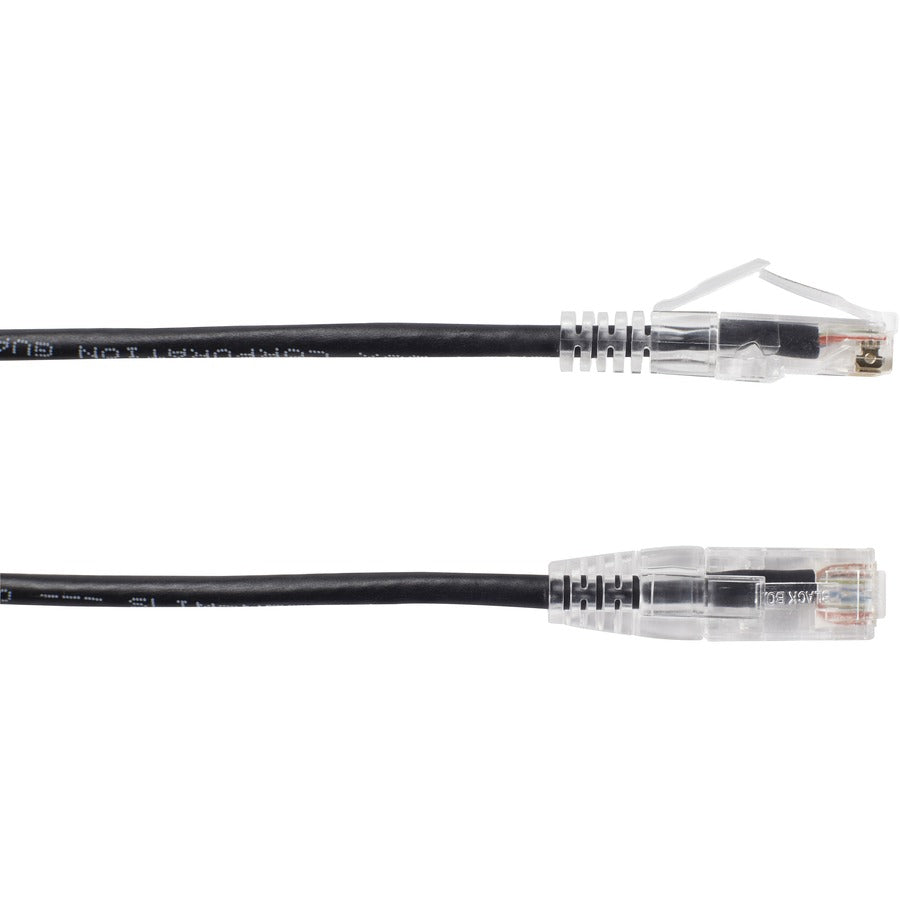 Black Box Slim-Net Cat.6a UTP Patch Network Cable C6APC28-BK-03