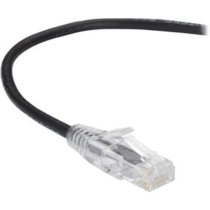 Black Box Slim-Net Cat.6a UTP Patch Network Cable C6APC28-BK-03