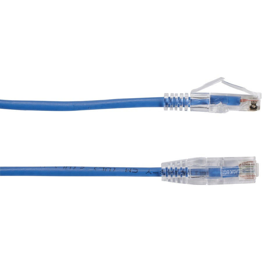 Black Box Slim-Net Cat.6a UTP Patch Network Cable C6APC28-BL-03