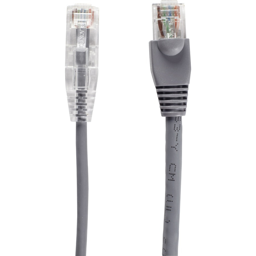 Black Box Slim-Net Cat.6a UTP Patch Network Cable C6APC28-GY-12