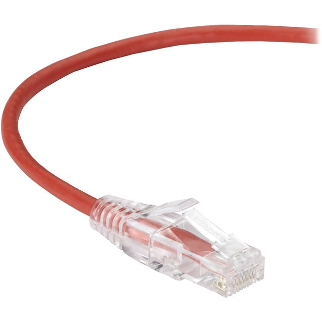 Black Box Slim-Net Cat.6a UTP Patch Network Cable C6APC28-RD-10