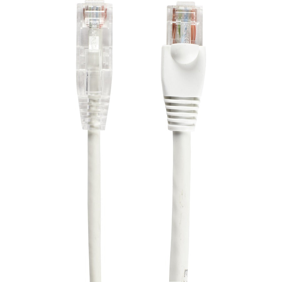 Black Box Slim-Net Cat.6a UTP Patch Network Cable C6APC28-WH-07