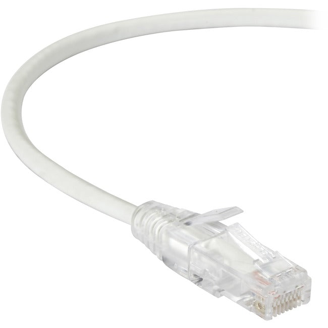 Black Box Slim-Net Cat.6a UTP Patch Network Cable C6APC28-WH-07