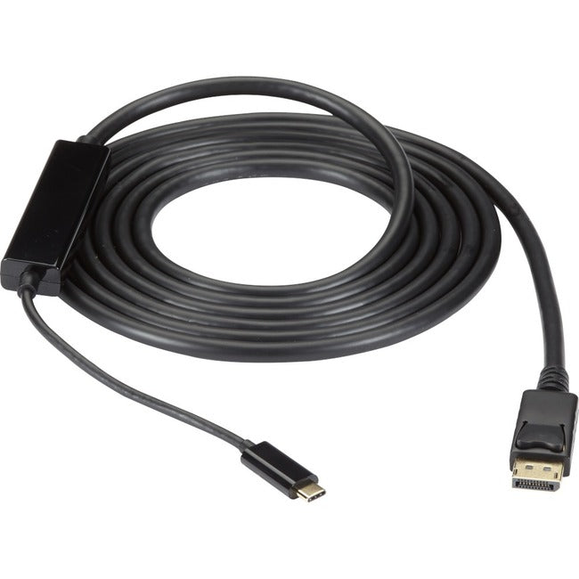 Black Box USB-C to DisplayPort Adapter Cable, 4K60, HDR, 10ft VA-USBC31-DP12M-010
