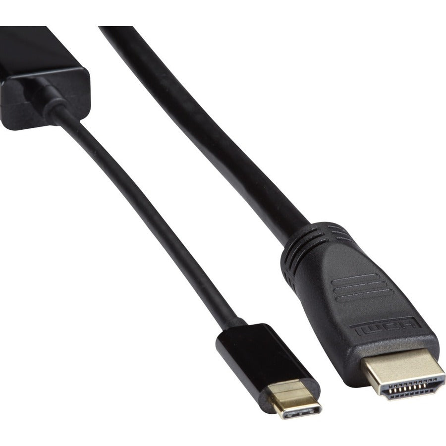 Black Box USB-C to HDMI Active Adapter Cable, 4K60, 16ft VA-USBC31-HDMI4K-016