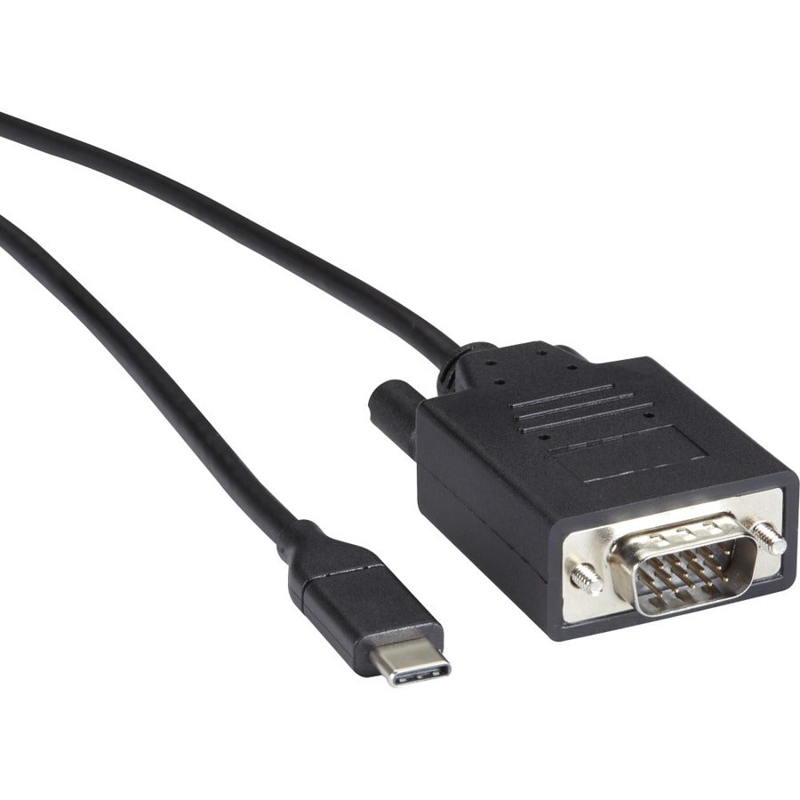 Black Box USB-C to VGA Adapter Cable, 1080p HD, 9ft VA-USBC31-VGA-009