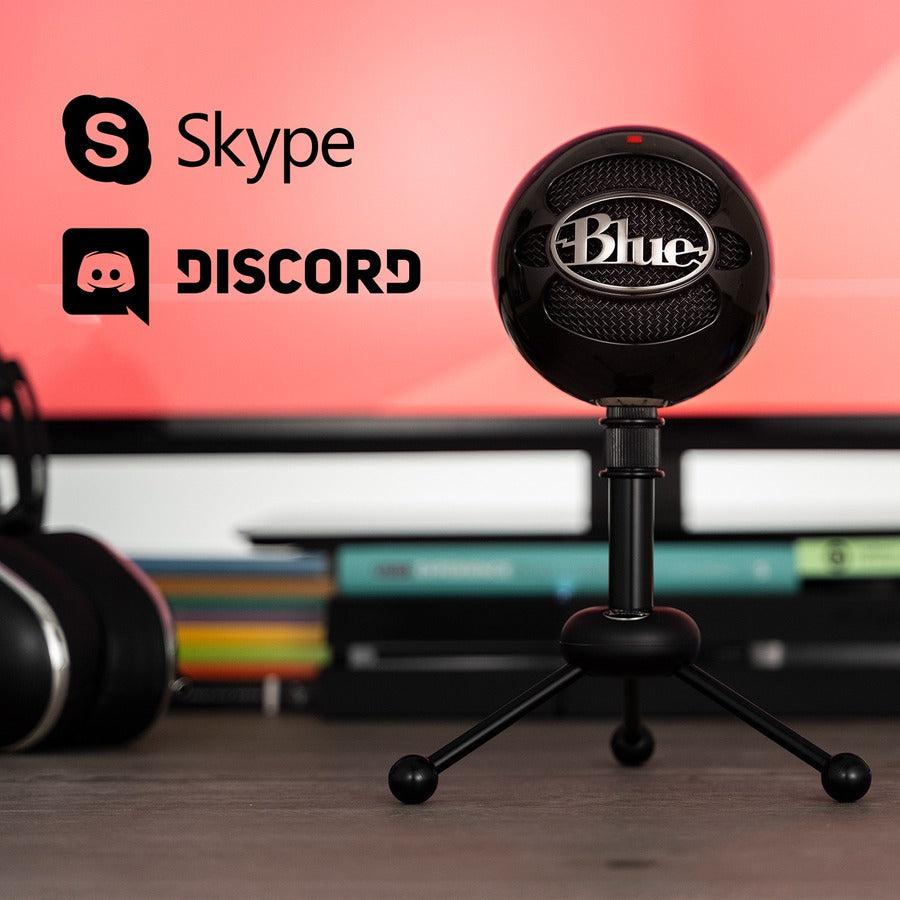Blue Microphones Blue Snowball Usb Microphone Black Notebook Microphone