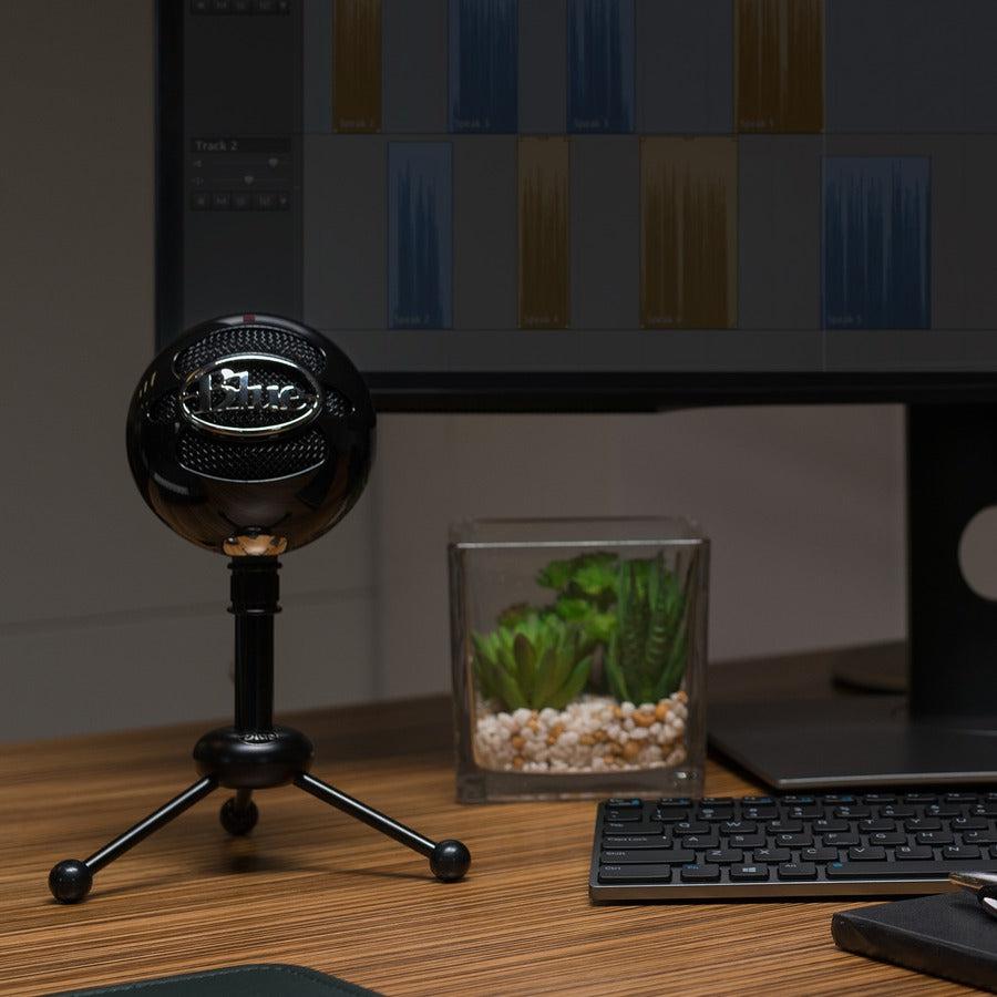 Blue Microphones Blue Snowball Usb Microphone Black Notebook Microphone