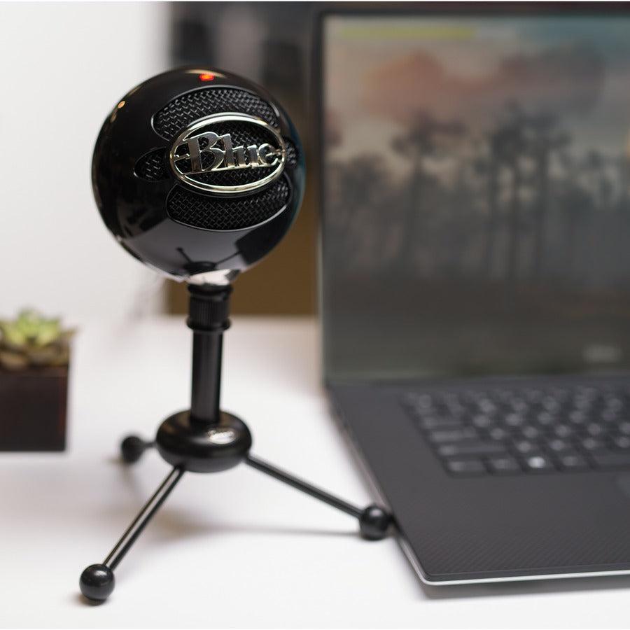 Blue Microphones Blue Snowball Usb Microphone Black Notebook Microphone