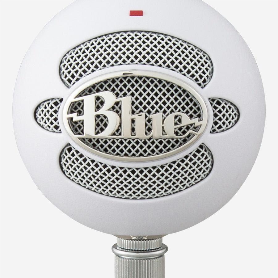 Blue Microphones Blue Snowball Usb Microphone White Studio Microphone