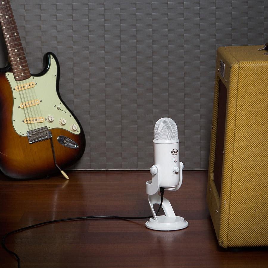 Blue Microphones Blue Yeti Usb Mic White Table Microphone