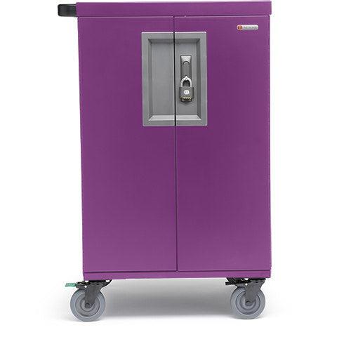Bretford Core X Cart Portable Device Management Cart Purple