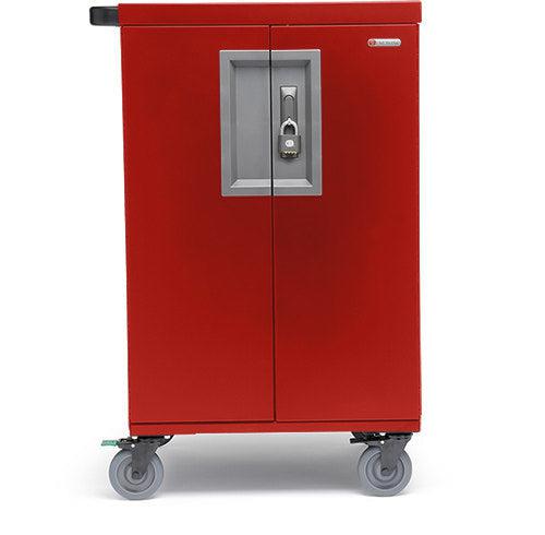 Bretford Core X Cart Portable Device Management Cart Red