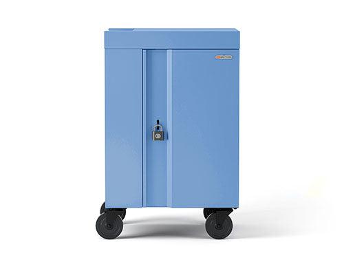 Bretford Cube Cart Mini Portable Device Management Cart Blue
