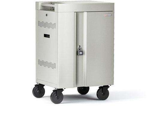 Bretford Cube Mini Portable Device Management Cart Grey