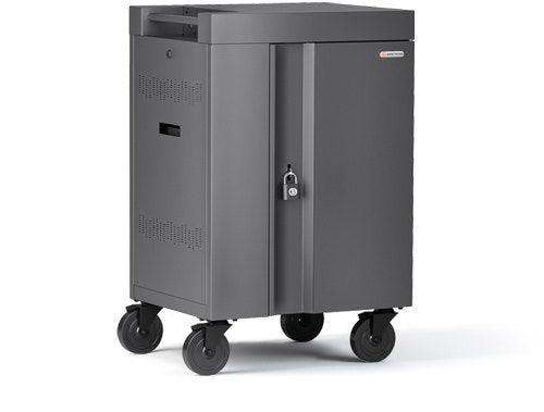 Bretford Cube Mini Portable Device Management Cart Platinum