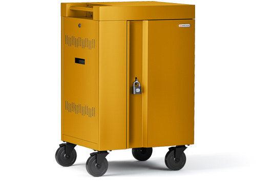 Bretford Cube Mini Portable Device Management Cart Yellow