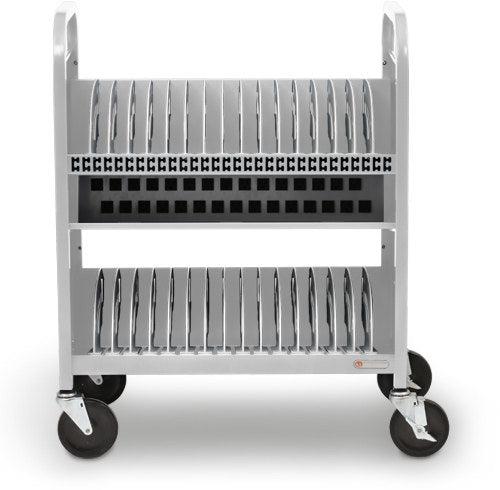 Bretford Cube Transport Cart Portable Device Management Cart White