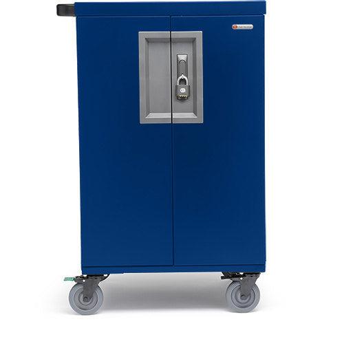Bretford Core X Cart - Pre-Wired Portable Device Management Cart Blue