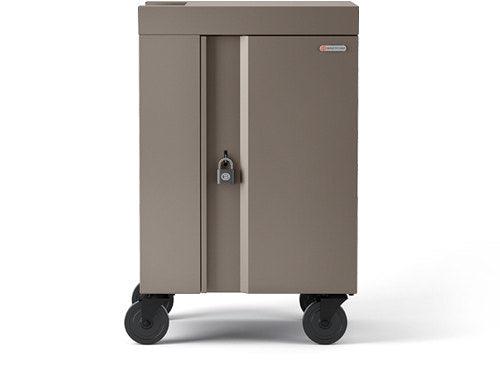 Bretford Cube Cart Mini Portable Device Management Cart Champagne