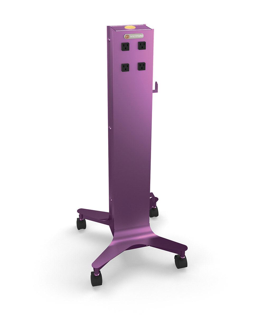 Bretford Cube Tower Purple Indoor