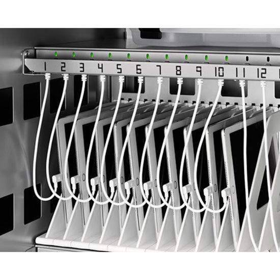 Bretford Hgfn2Bg1 Portable Device Management Cart/Cabinet Platinum