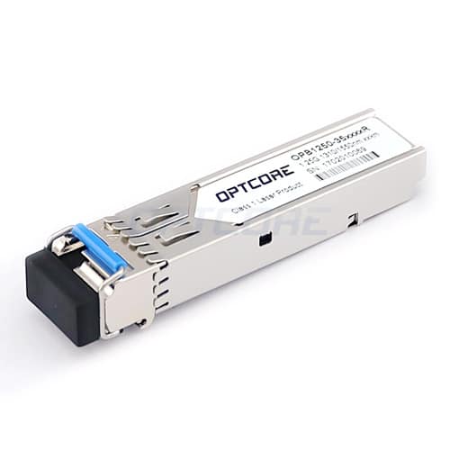 Brocade (Formerly) E1MG-BXU40 Compatible TAA Compliant 1000Base-BX SFP Transceiver (SMF, 1310nmTx/1490nmRx, 40km, LC, DOM) E1MG-BXU40-AO