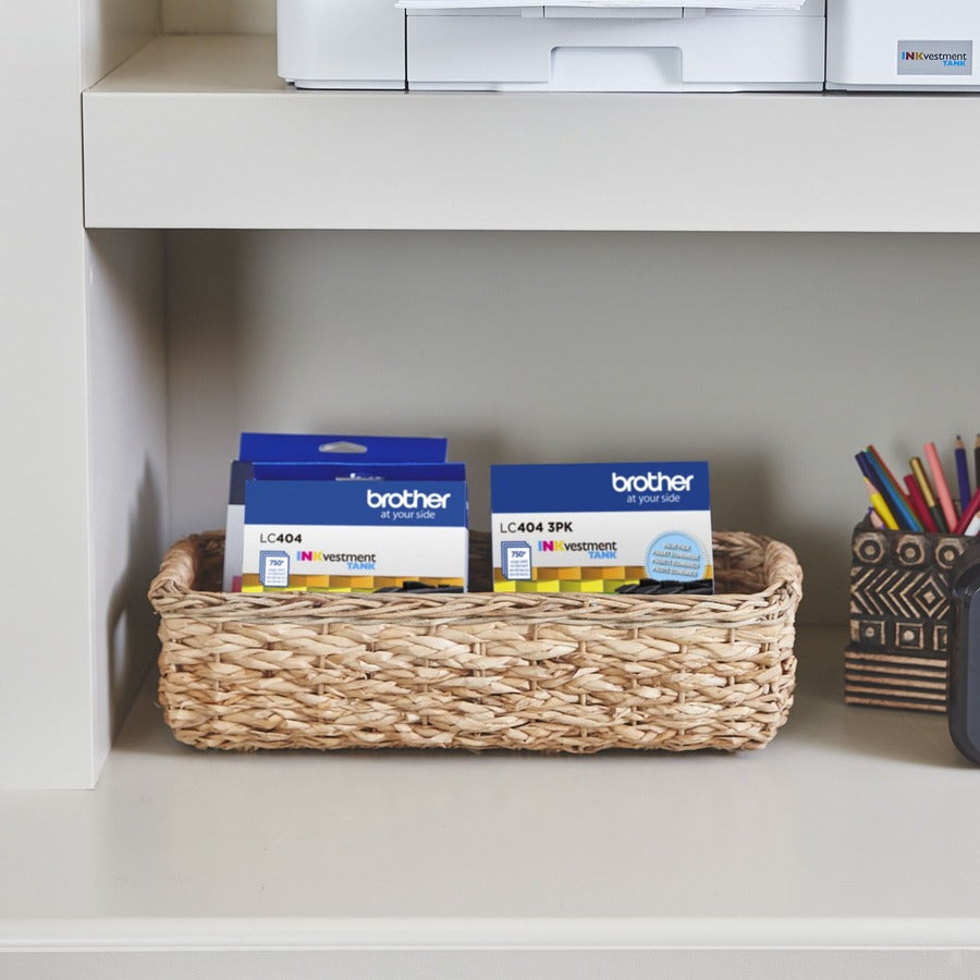 Brother INKvestment LC404Y Original Standard Yield Inkjet Ink Cartridge - Single Pack - Yellow - 1 Each LC404YS