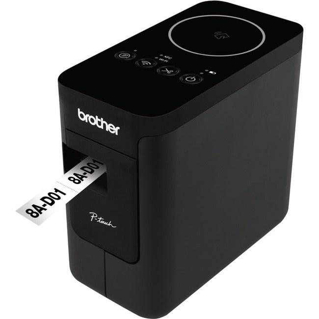 Brother P-Touch Edge Pt-P750Wvp Thermal Transfer Printer - Monochrome - Portable - Label Print - Usb - Near Field Communication (Nfc) - Battery Included
