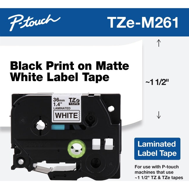Brother P-touch TZe Label Tape TZEM261