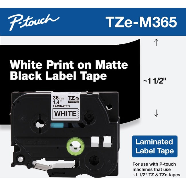 Brother P-touch TZe Label Tape TZEM365