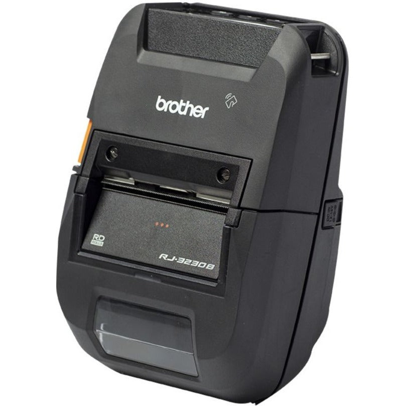 Brother RuggedJet RJ-3230B-LCP Mobile Direct Thermal Printer - Monochrome - Portable - Label/Receipt Print - Ethernet - USB - Bluetooth - Black RJ3230BL-CP