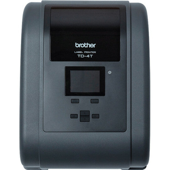 Brother TD-4650TNWB Desktop Direct Thermal/Thermal Transfer Printer - Monochrome - Label Print - USB - Serial - Bluetooth - Wireless LAN TD4650TNWB