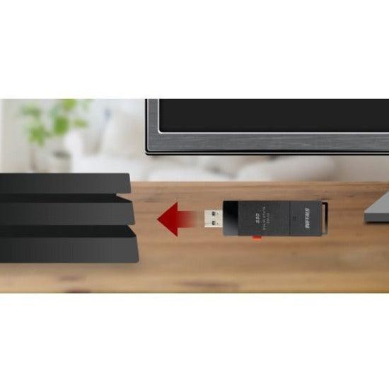 Buffalo Ssd-Put1.0U3B External Solid State Drive 1000 Gb Black