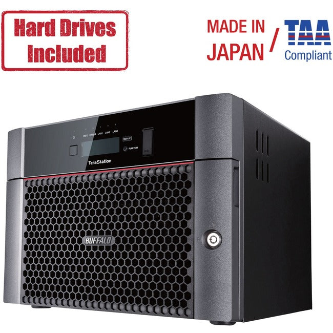 Buffalo TeraStation 5810DN Desktop 16TB NAS Hard Drives Included TS5810DN1604
