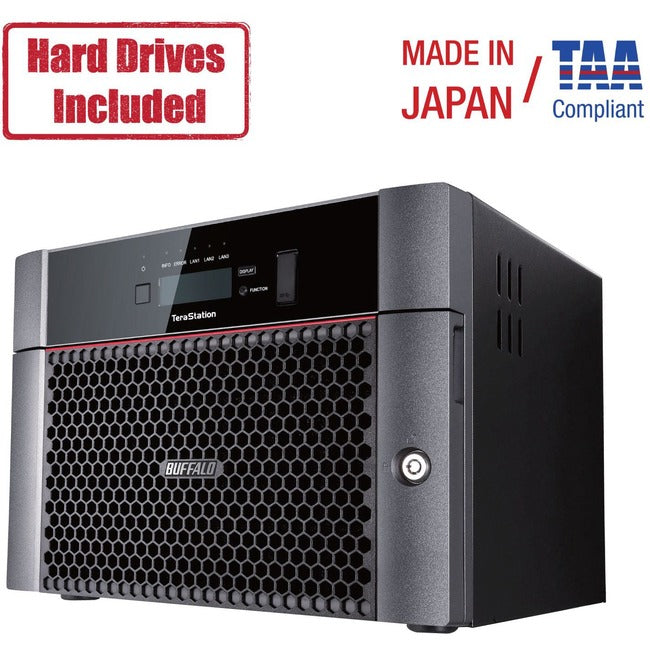 Buffalo TeraStation 5810DN Desktop 32TB NAS Hard Drives Included TS5810DN3208