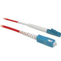 C2G 10M Lc/Sc Simplex 9/125 Single-Mode Fiber Patch Cable - Red Fiber Optic Cable 393.7" (10 M)