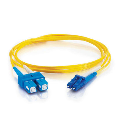 C2G 11188 Fibre Optic Cable 2 M Lc Sc Yellow