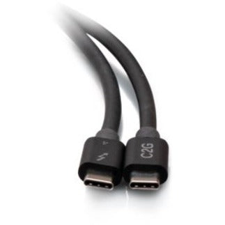 C2G 1.5ft Thunderbolt 4 Cable - USB C Thunderbolt 4 Cable - 100W - 40Gbps - 8K 60Hz C2G28885