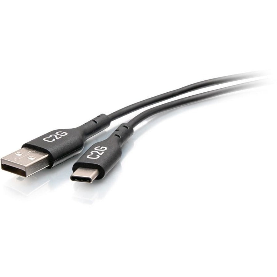 C2G 1.5ft USB C to USB A Adapter Cable - USB 2.0 - 480Mbps - M/M C2G28884