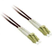 C2G 1M Lc/Lc Duplex 9/125 Single-Mode Fiber Patch Cable Fibre Optic Cable Black