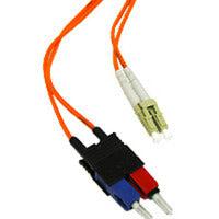 C2G 20M Lc/Sc Lszh Duplex 62.5/125 Multimode Fibre Optic Cable Orange