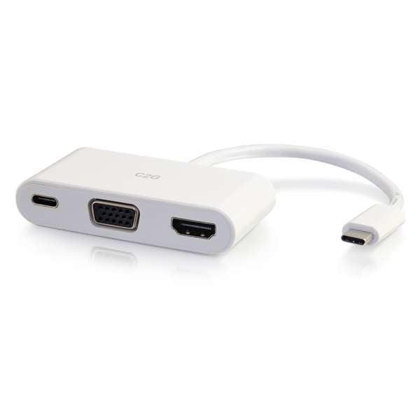 C2G 26885 Interface Hub Usb 3.2 Gen 1 (3.1 Gen 1) Type-C White